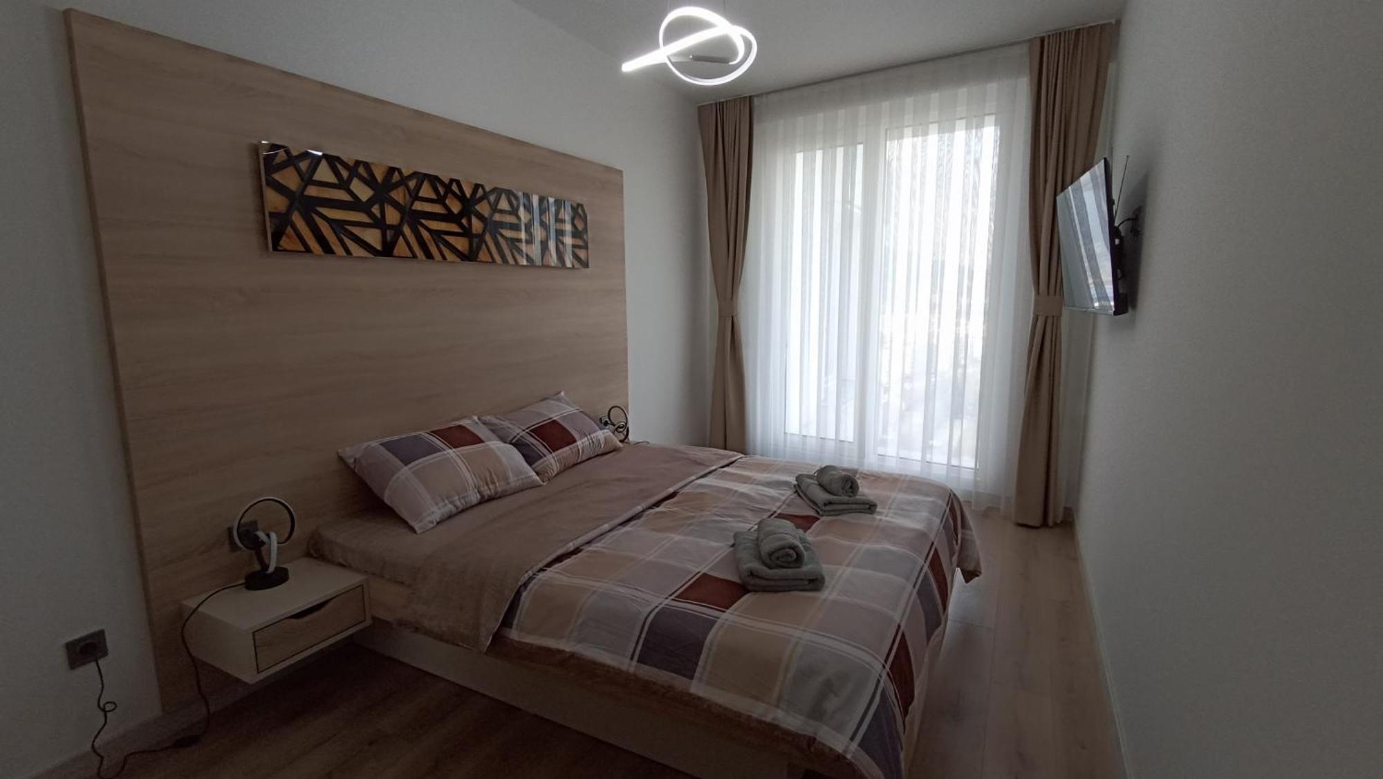 19Th & 18Th Floor Secure Apartments With Pool & Fitness & Parking Included In Price سكوبجي المظهر الخارجي الصورة